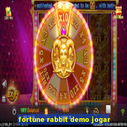 fortune rabbit demo jogar