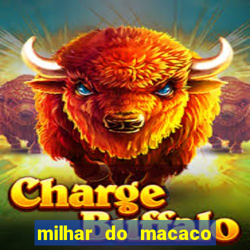 milhar do macaco que mais saem no jogo do bicho