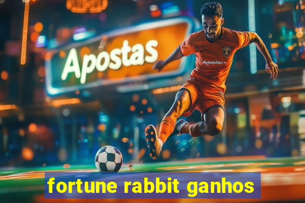 fortune rabbit ganhos