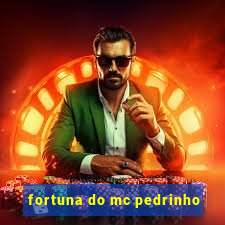 fortuna do mc pedrinho