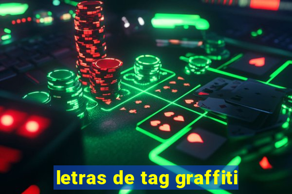 letras de tag graffiti