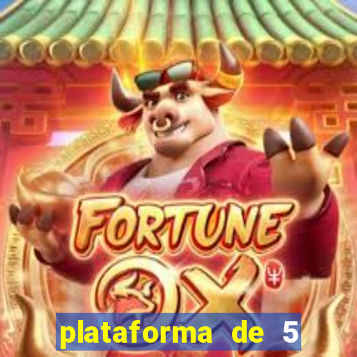 plataforma de 5 reais fortune tiger