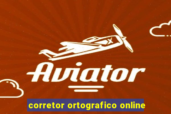 corretor ortografico online