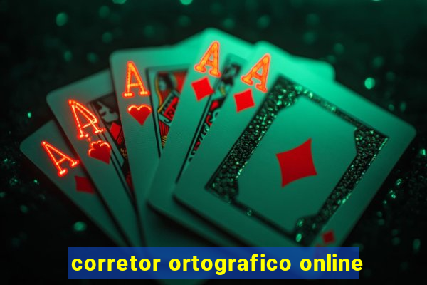 corretor ortografico online