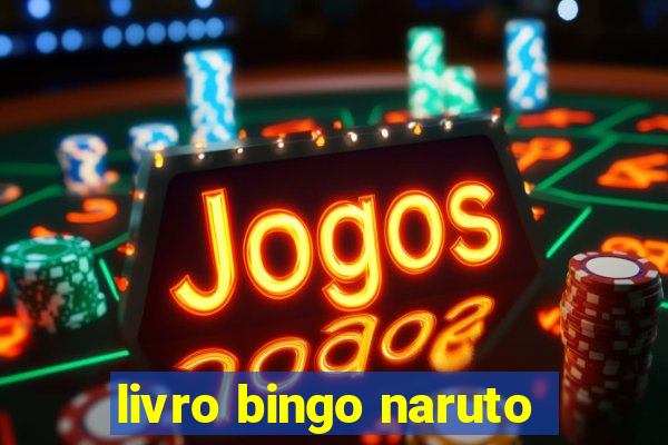 livro bingo naruto