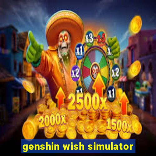 genshin wish simulator