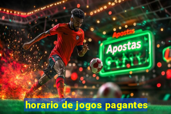 horario de jogos pagantes