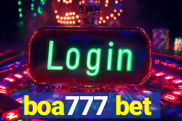 boa777 bet