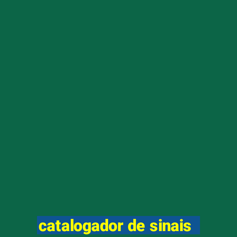 catalogador de sinais