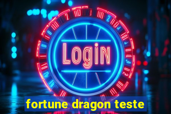 fortune dragon teste