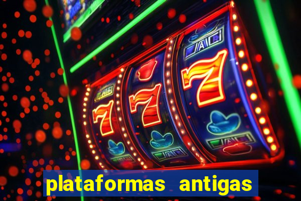 plataformas antigas de jogos