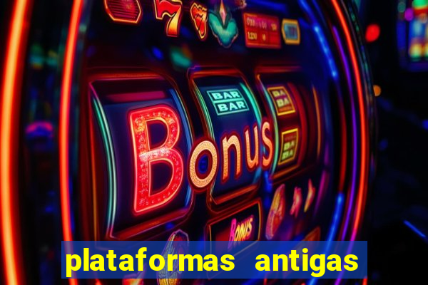 plataformas antigas de jogos