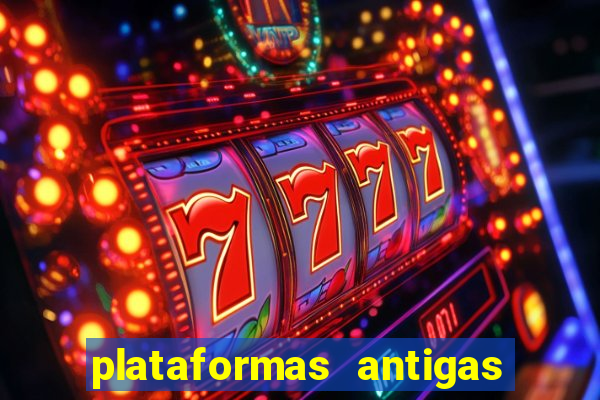 plataformas antigas de jogos