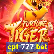 cpf 777 bet