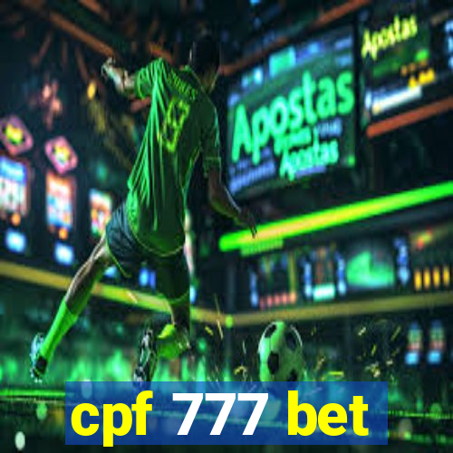 cpf 777 bet