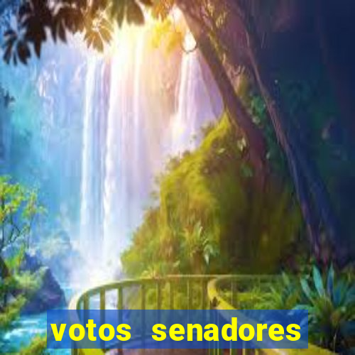 votos senadores impeachment alexandre de moraes