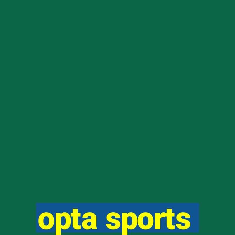 opta sports