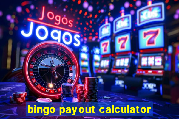 bingo payout calculator