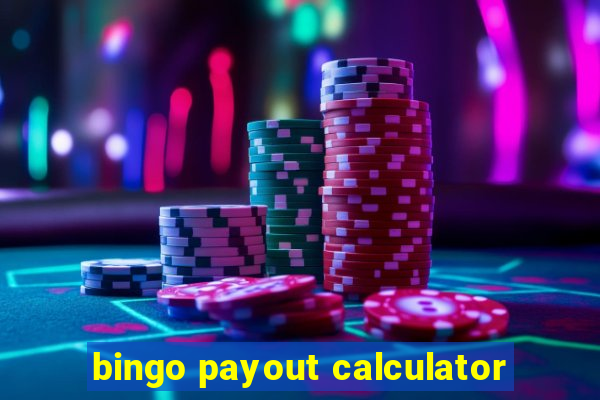 bingo payout calculator