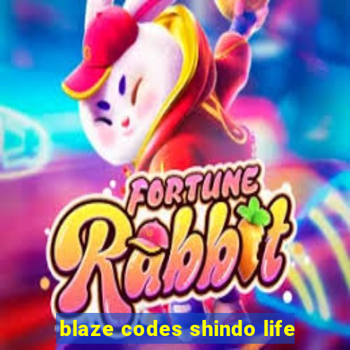 blaze codes shindo life