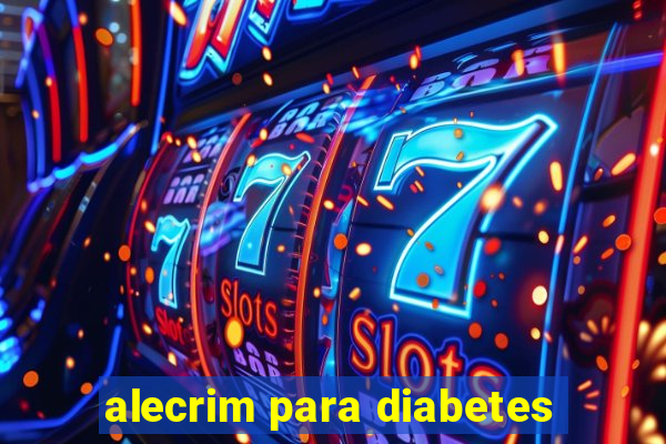 alecrim para diabetes