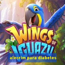 alecrim para diabetes