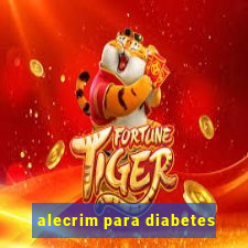 alecrim para diabetes