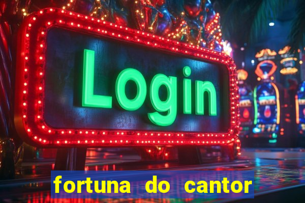 fortuna do cantor sorocaba 2023