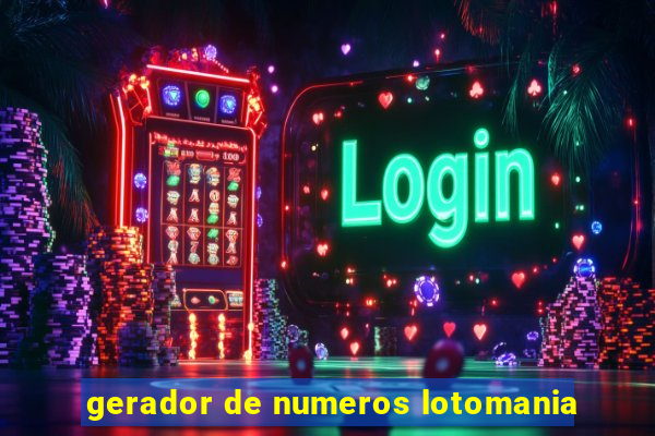 gerador de numeros lotomania