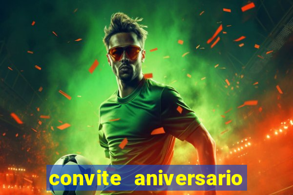 convite aniversario infantil futebol