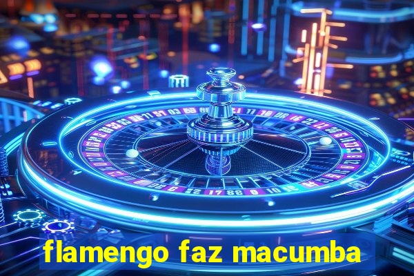 flamengo faz macumba