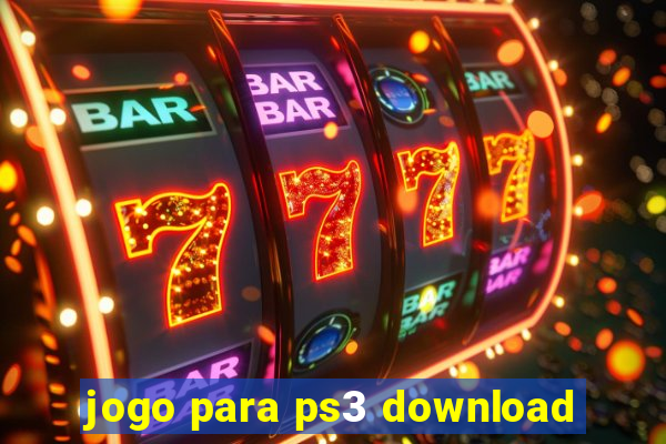 jogo para ps3 download