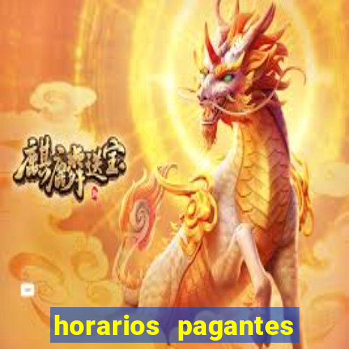 horarios pagantes fortune dragon