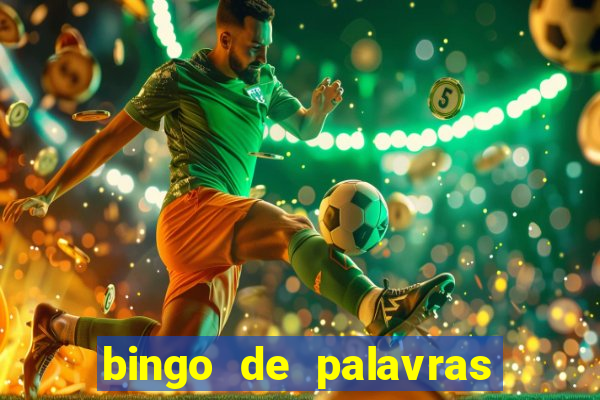 bingo de palavras cha de bebe