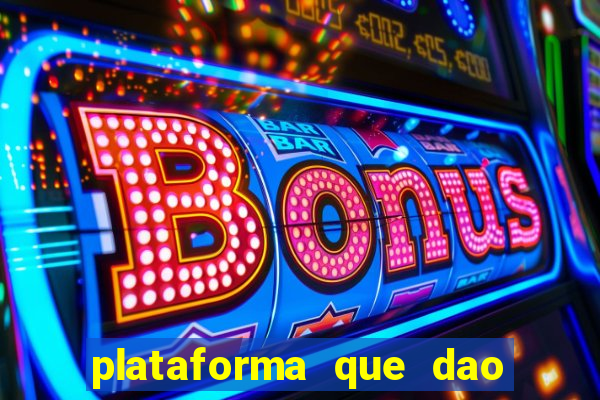 plataforma que dao bonus no cadastro