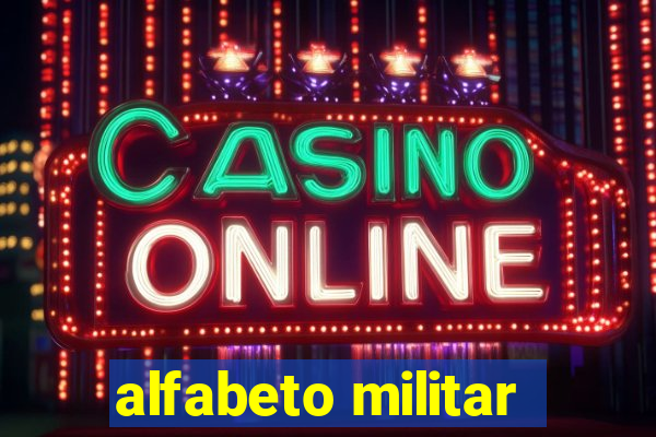 alfabeto militar