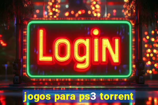 jogos para ps3 torrent