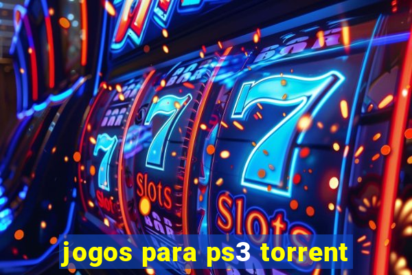 jogos para ps3 torrent