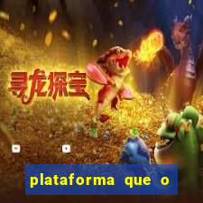 plataforma que o buzeira joga