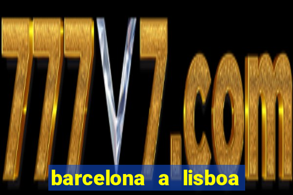 barcelona a lisboa de trem