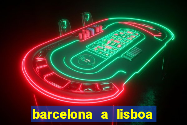 barcelona a lisboa de trem