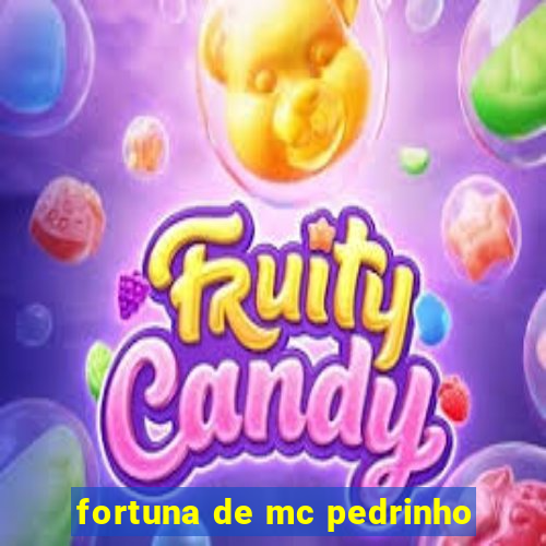 fortuna de mc pedrinho