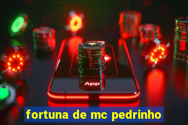 fortuna de mc pedrinho