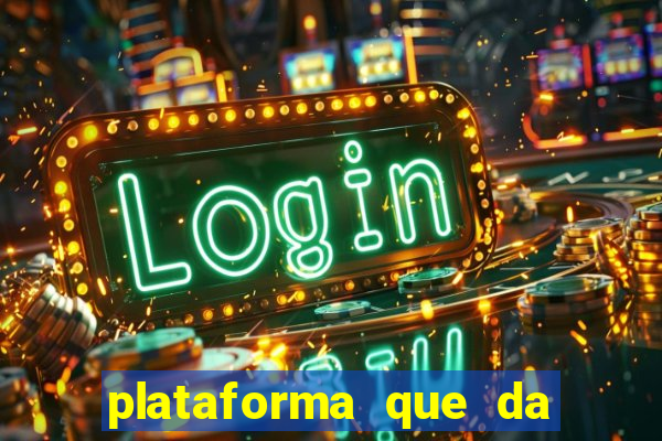 plataforma que da 30 reais para jogar