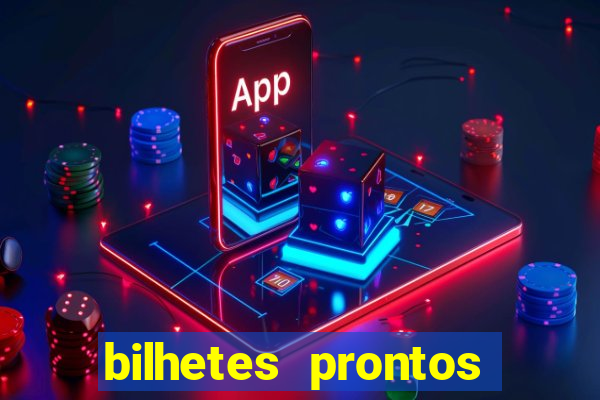 bilhetes prontos apostas esportivas