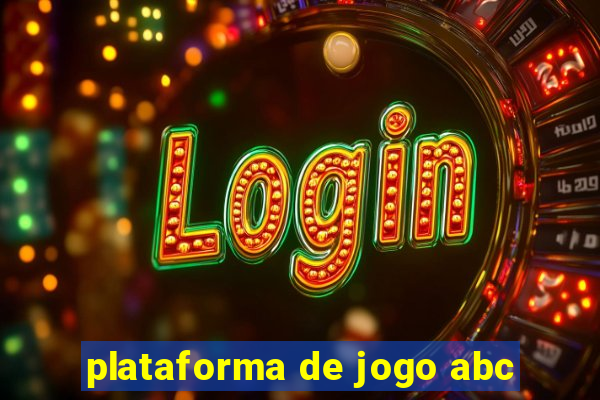 plataforma de jogo abc