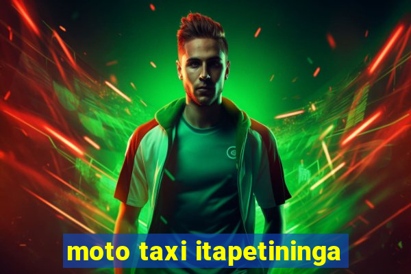 moto taxi itapetininga