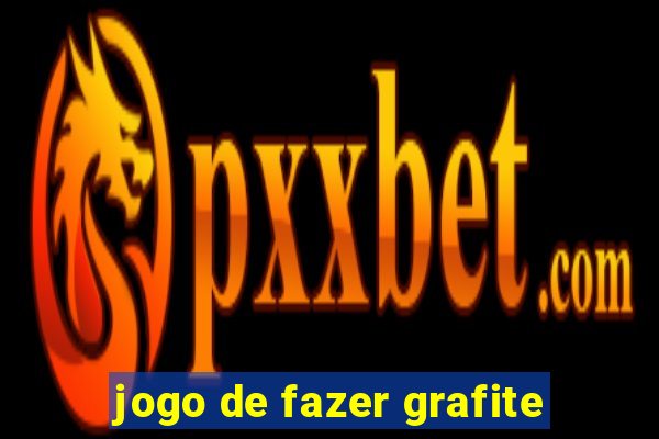 jogo de fazer grafite