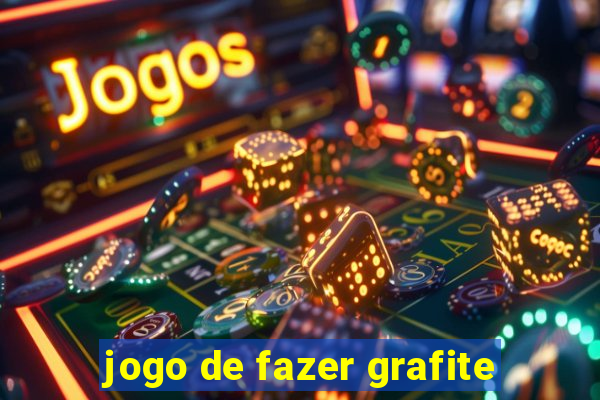 jogo de fazer grafite