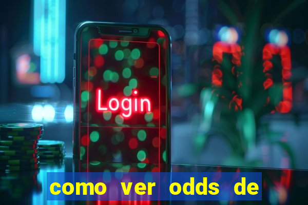 como ver odds de jogos passados